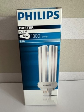 Świetlówka PHILIPS MASTER PL-C 26W/840/4P