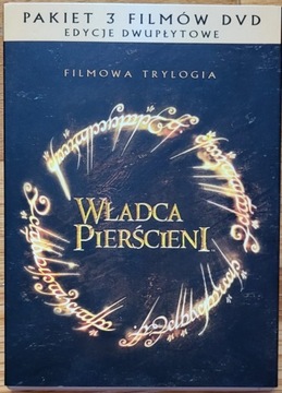 Władca Pierścieni Trylogia DVD PL stan BDB!