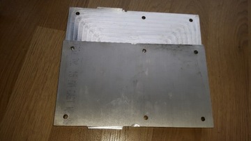 Blacha formatka aluminiowa 300x175x12,8mm - 2 szt
