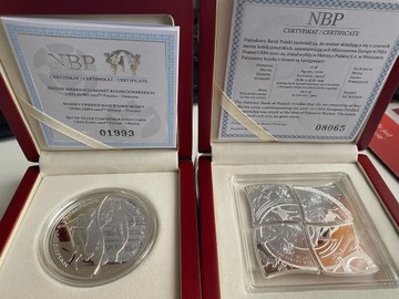 zestaw monet kolekcjonerskich euro 2012
