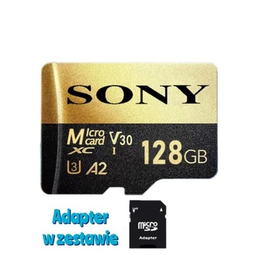 Karta Pamięci microSD SONY 128 GB + Adapter 