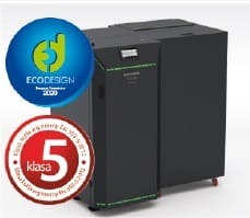 Piec na pellet kostrzewa TWIN BIO LUX NE 12 kW