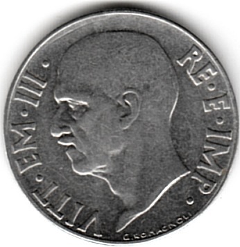 Włochy 20 centesimi, 1941 r