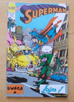 TM-Semic SUPERMAN nr 2/92 stan bdb