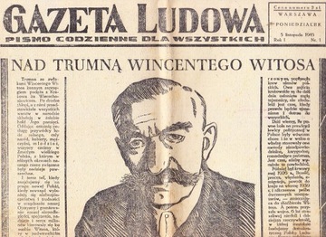 GAZETA LUDOWA. PISMO CODZIEN_DLA WSZYST 1945_11_05