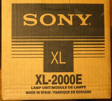 Sony xl-2000 Lampa do projektorów