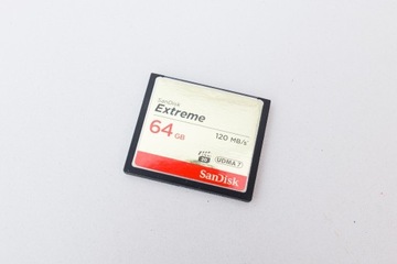 SanDisk Extreme CompactFlash 64GB UDMA7 120mb/s