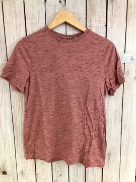 C&A, T-Shirt, 158/164, pastelowa czerwień i gratis