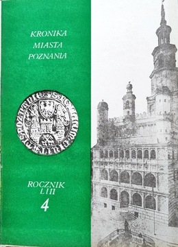 Sprzedam kwartalnik Kronika Miasta Poznania