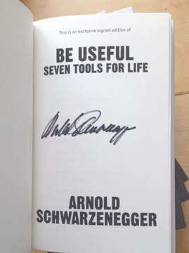 Arnold Schwarzenegger własnoręczny autograf certyf