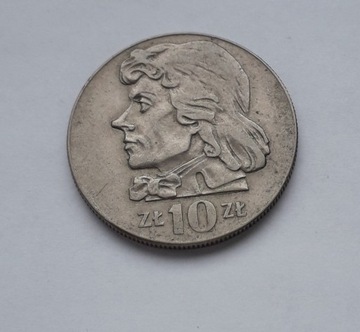 10 złotych - Tadeusz Kościuszko - 1972 rok