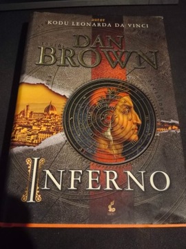 Dan Brown - Inferno - okładka twarda