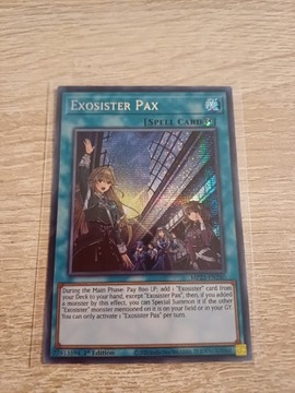 Karta YU GI OH Exosister Pax