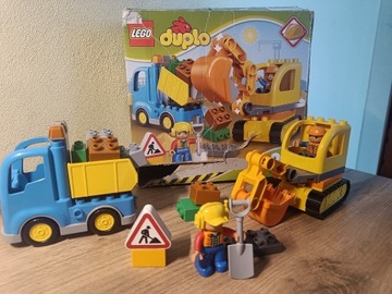 LEGO DUPLO Ciężarówka i koparka gąsienicowa 10812