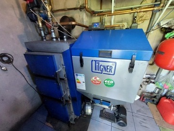 Piec Tilgner 20KW na ekogroszek + bojler ,2 pompy