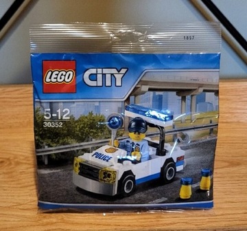 Lego City 30352 Samochód Policyjny saszetka klocki