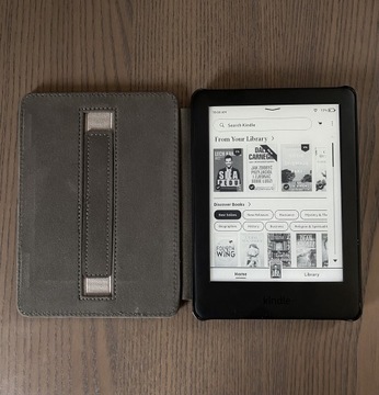 Nowy Kindle czytnik ebooków z etui Amazon