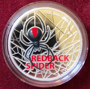 Redback Spider 2021, Wersja Proof, pudełko, rzadka