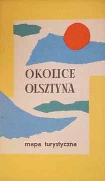 Okolice Olsztyna: stara mapa turystyczna 1960