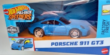 Hot Wheels _ Porsche 911 GT3 _ Pull-Back Speeders 