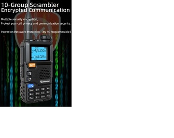 QUANSHENG UV-5R PLUS 5W VHF UHF Air AM FM skaner