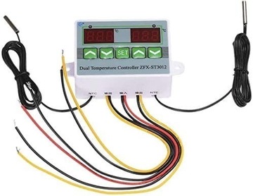 REGULATOR TEMPERATURY TERMOSTAT CYFROWY 24V 2w1