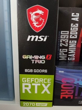 MSI Geforce RTX 2070 SUPER GAMING X TRIO 8GB GDDR6