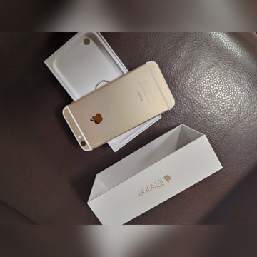 Iphone 6 Gold 16GB Jak nowy