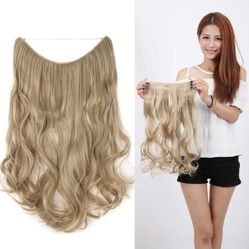 Silk-co Przedłużenie włosów blond 40 cm treska