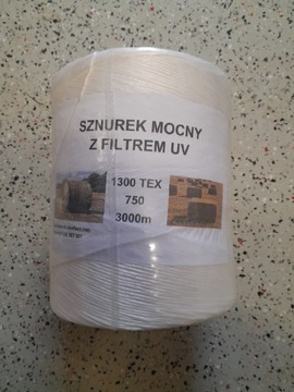 Sznurek rolniczy do pras mocny filtr UV  3000 mb