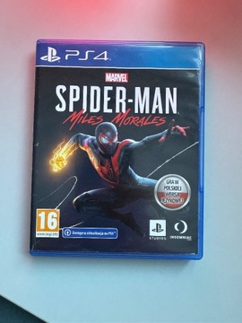 PS4 Spider-man Miles Morales PL