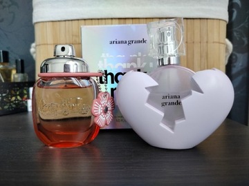 Perfumy Coach Floral Blush i Ariana Grande Thank you next 2.0 zestaw perfum