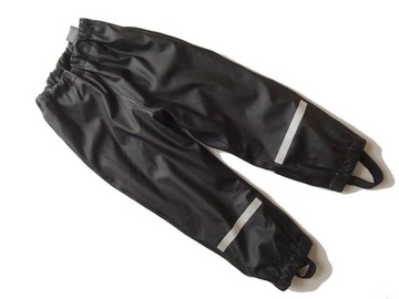 H&M spodnie przeciwdeszczowe gumowane ocieplane z 