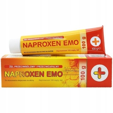 NAPROKSEN EMO 100mg/g -  przeciwbólowy żel 100g