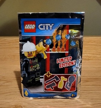 Lego City 951704 Strażak plus akcesoria klocki