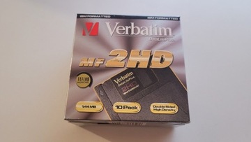 Dyskietki VERBATIM MF-2HD 3,5" 1,44MB - 10 szt.