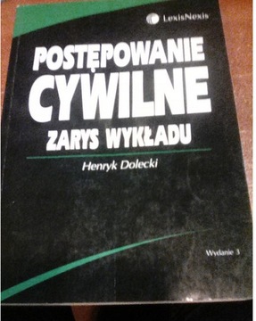 Postępowanie cywilne Henryk Dolecki