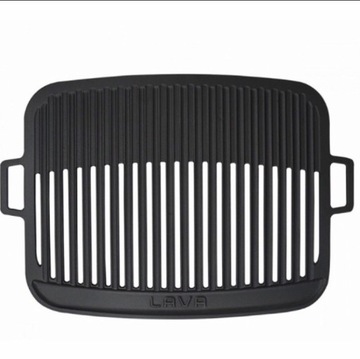 ŻELIWNY GRILL KEMPINGOWY  36cm x 46cm 