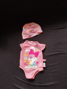 oryginalne ubranko dla lalki bobasa Baby Born 43 cm