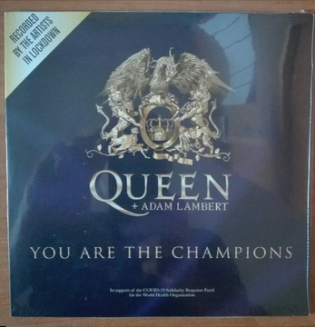 Queen +Lambert You are the Champions 7" winyl Sp  