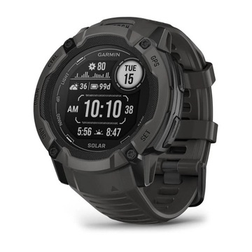 Zegarek smartwatch INSTINCT GARMIN 2X SOLAR GPS czarny 50mm