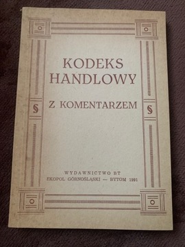 Kodeks handlowy z komentarzem tom. 2. M