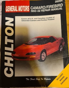 Chilton's repair manual camaro/firebird 1993-02