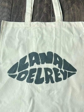 bawełniana torba tote bag Lana Del Rey