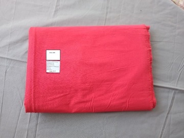 Kupon tkanina bawełniana 150 x 190 cm czerwona