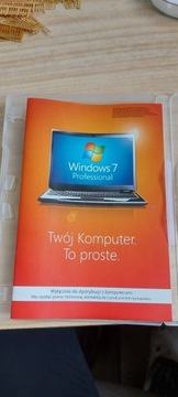 Oprogramowanie  system operacyjny Windows 7 PRO
