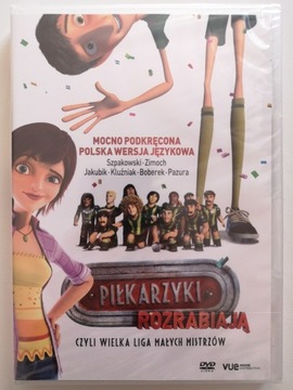 PIŁKARZYKI ROZRABIAJĄ (nowe DVD folia) DUBBING PL