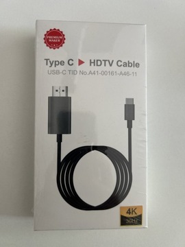 Kabel adapter USB-C do HDMI 4K 2m MacBook Dell