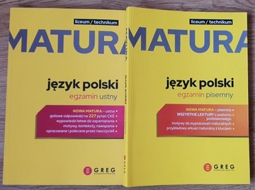 Matura  Język polski Egzamin pisemny + ustny  GREG