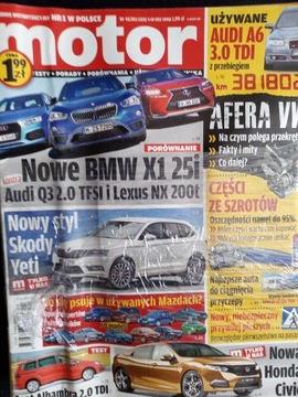 Czasopismo Motor 2015 (26 Egzemplarzy)